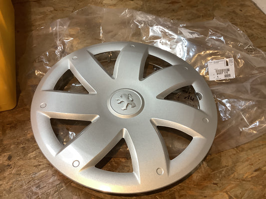 Peugeot 100 Radkappen-Satz (4Stk) 14 Zoll Naos Original PSA Groupe NEU