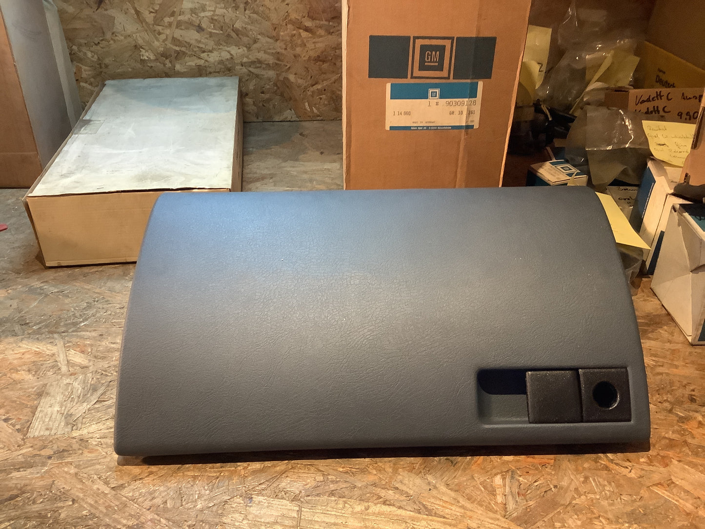 Opel Calibra A Handschuhfachdeckel blau Original GM NEU