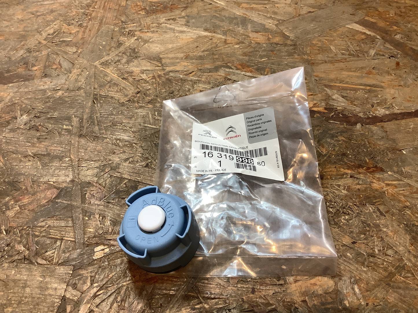 Citroën Berlingo, C3 II, C4 II Tankdeckel, Ad Blue Original Peugeot/Citroën NEU