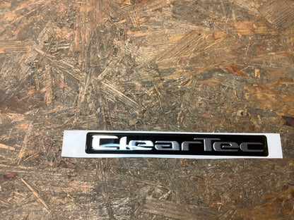 Mitsubishi Emblem „Clear Tec“ 15cm x 2cm Original Mitsubishi NEU