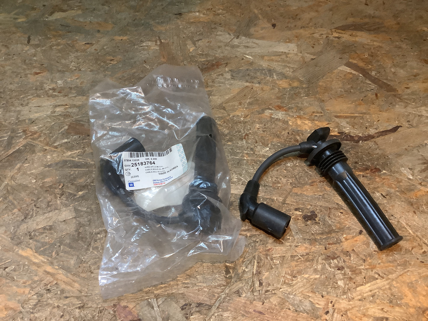Chevrolet Spark Zündkabel Zyl. 4 Original GM NEU