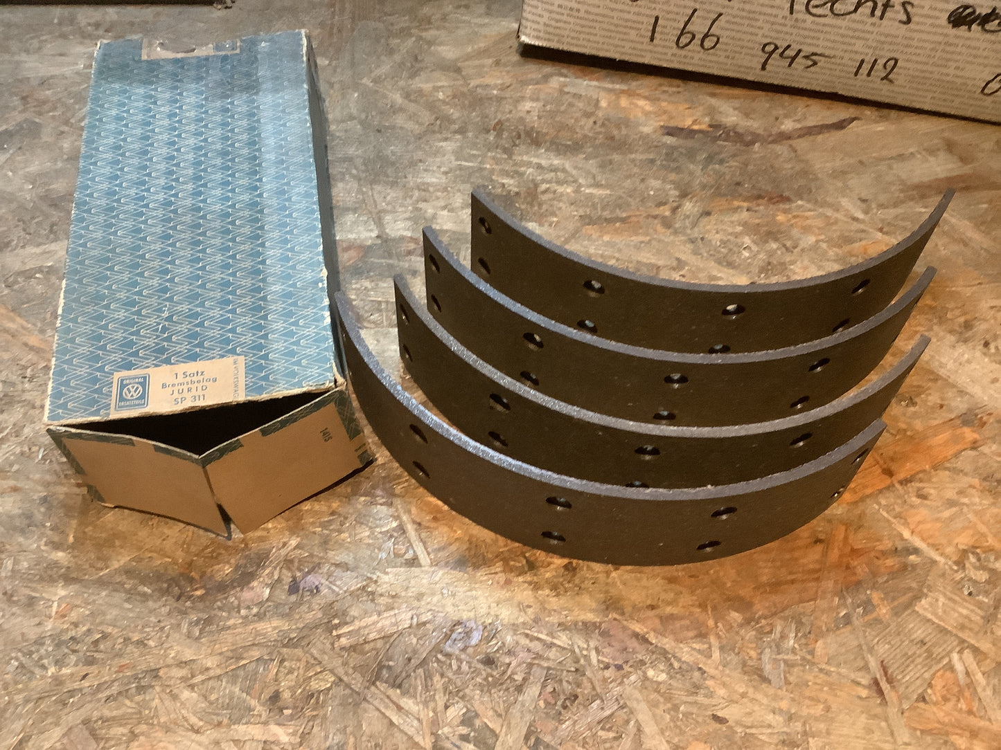 Vw Typ 3 Satz Bremsbeläge Original Vw Ersatzteile NEU