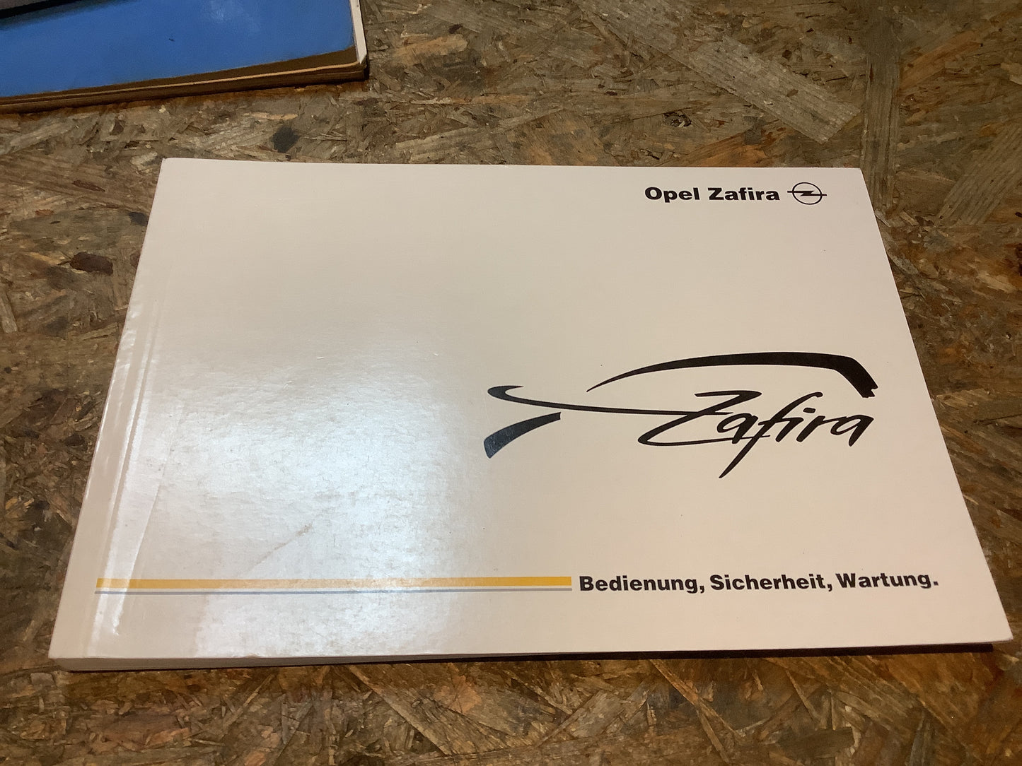 Opel Zafira Betriebsanleitung Stand Juli 1999