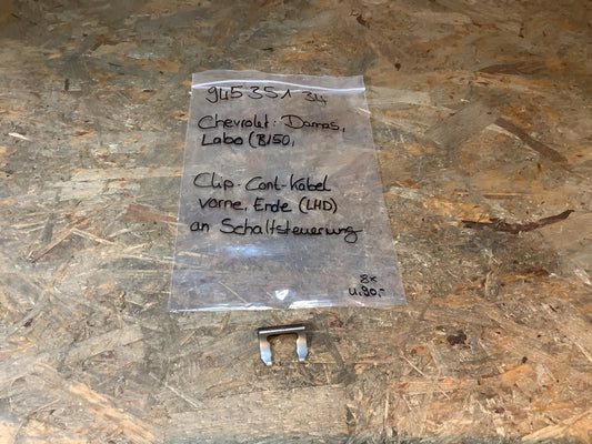 Chevrolet Damas Clip-Cont-Kabel vorne Ende (LHD) an Schaltsteuerung Original GM NEU