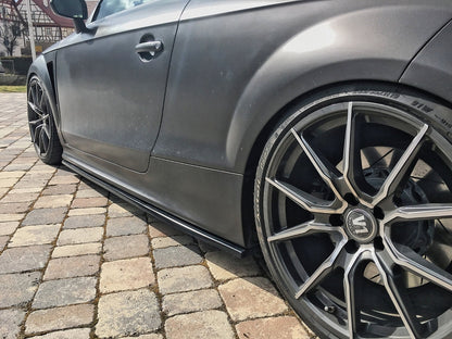 CUP Seitenschweller Audi TT 8S, Coupe + Roadster ab Bj.:2014 - Carbon
