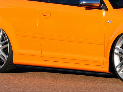 CUP Seitenschweller Audi S3, 8P Facelift Bj.:2009-2013 Carbon
