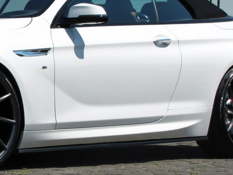 CUP Seitenschweller BMW 6er, F12,F13,F06 Ab Bj.: 2011 - Schwarz Glanz