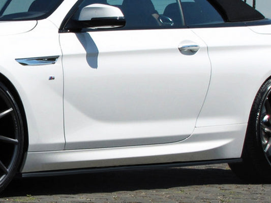 CUP Seitenschweller BMW 6er, F12,F13,F06 Ab Bj.: 2011 - Schwarz Glanz