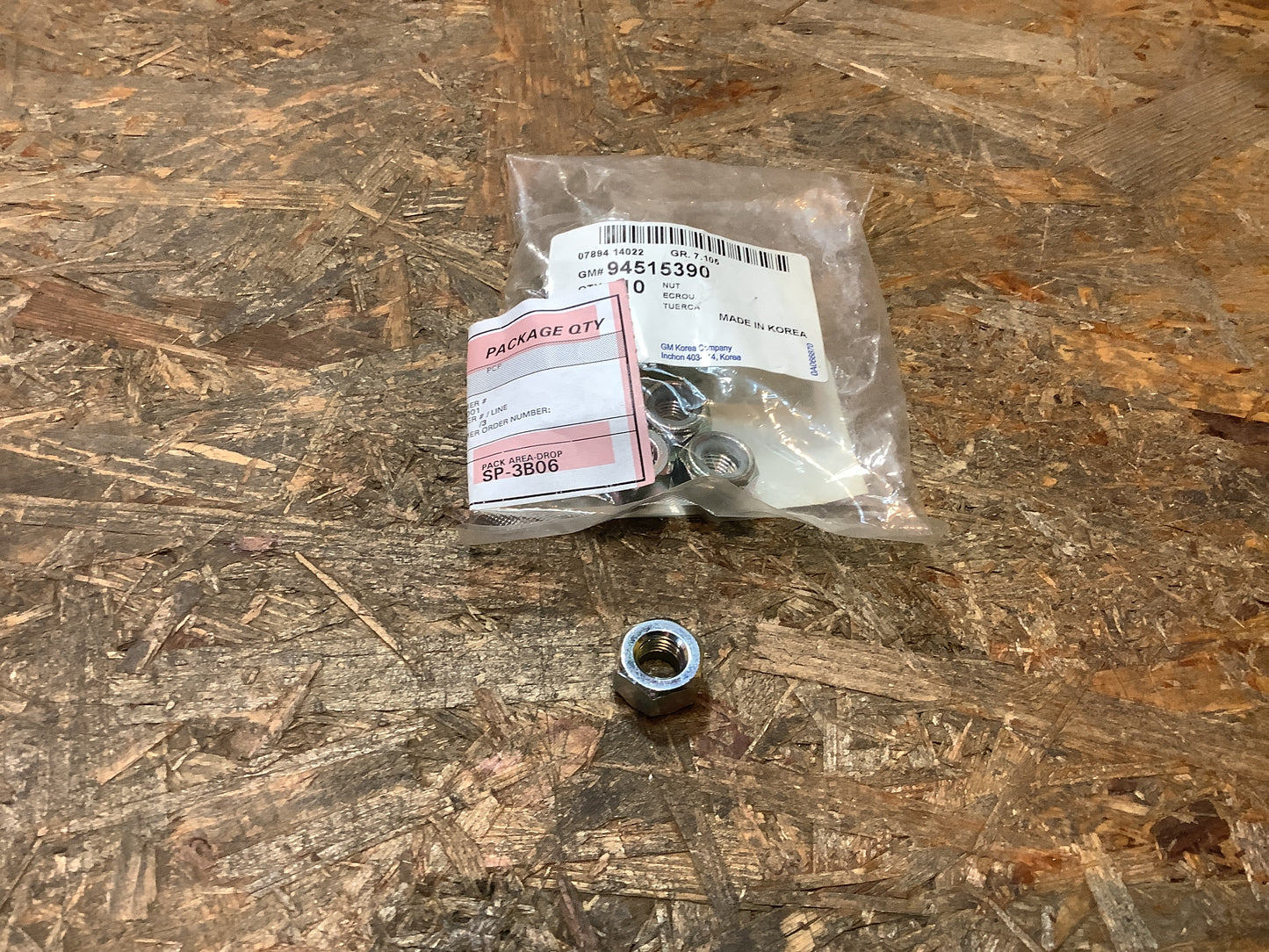 Chevrolet Aveo Mutter an Querlenker der Aufhängung Original GM NEU