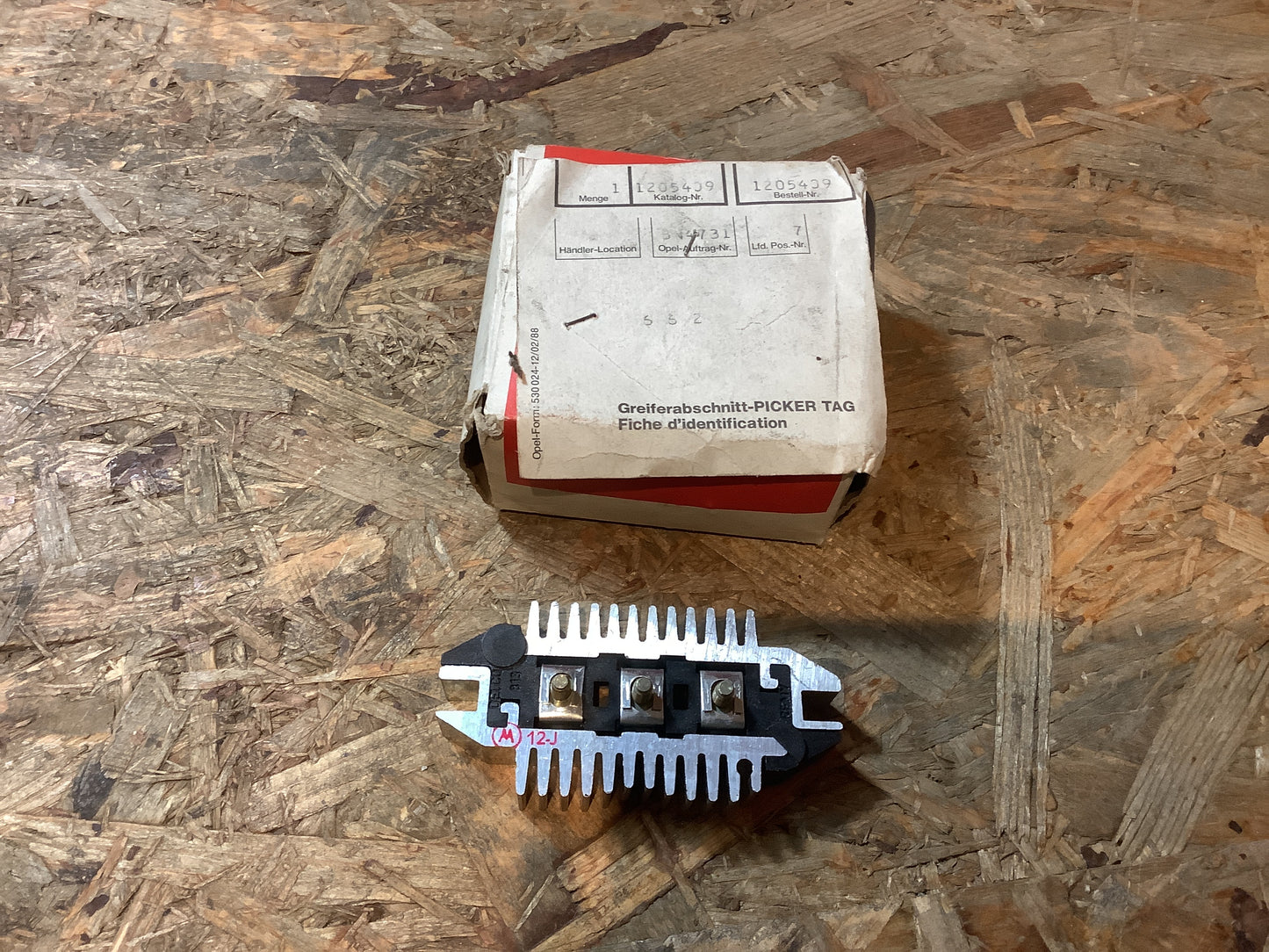 Ascona C, GT, Kadett D/E, Manta B Generator Gleichrichter Original Opel AC Delco NEU