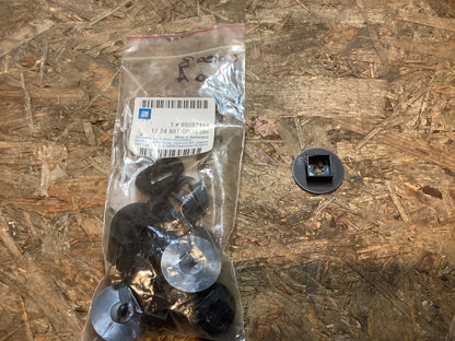 Corsa B, Tigra A Satz Clips, Fußmatte Original GM NEU