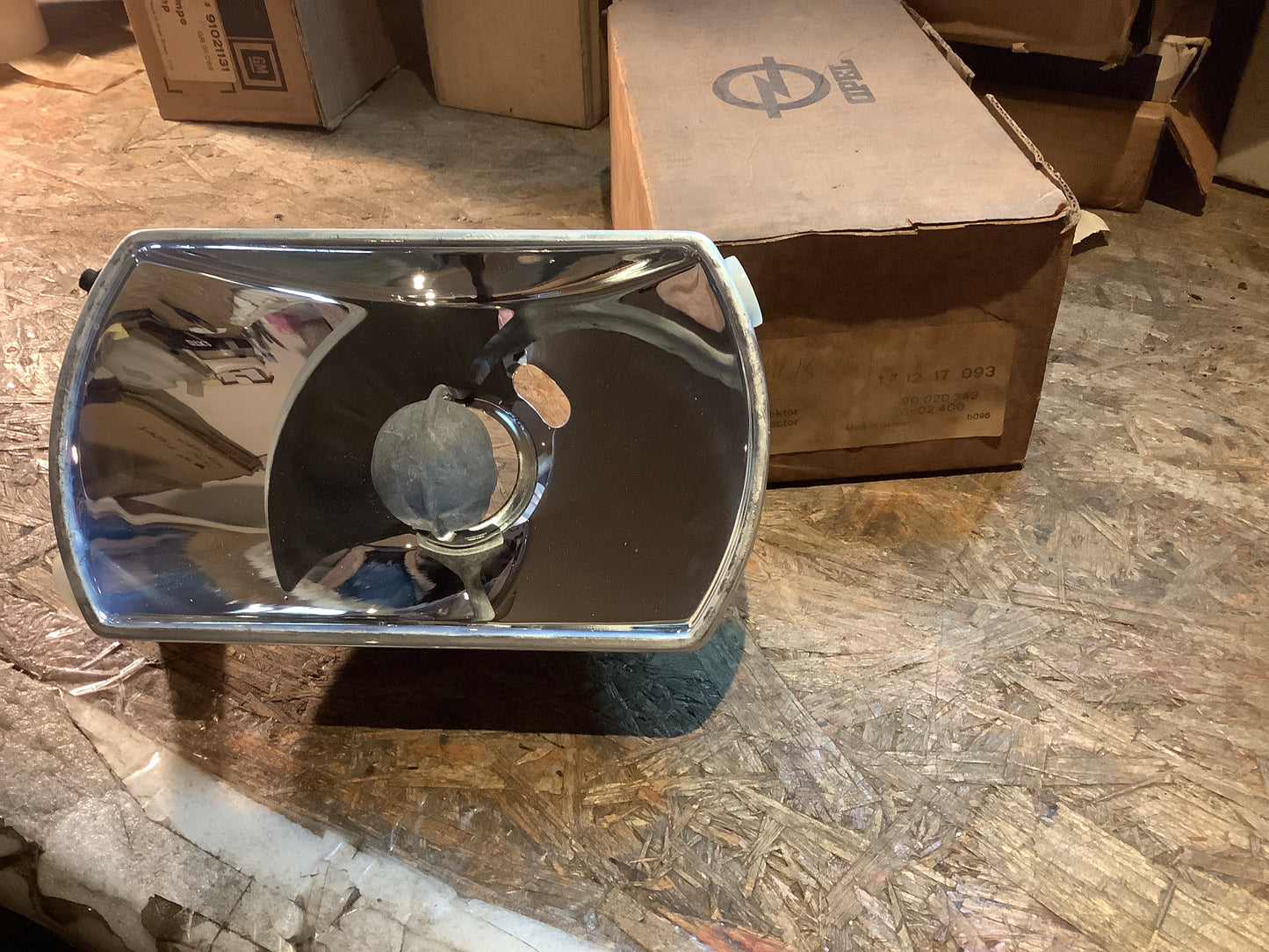 Opel Ascona B Frontscheinwerfer Reflektor Original Opel NEU