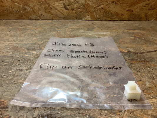 Chevrolet Spark (M200); Chevrolet Matiz (M200) Clip an Scheinwerfer Original GM NEU