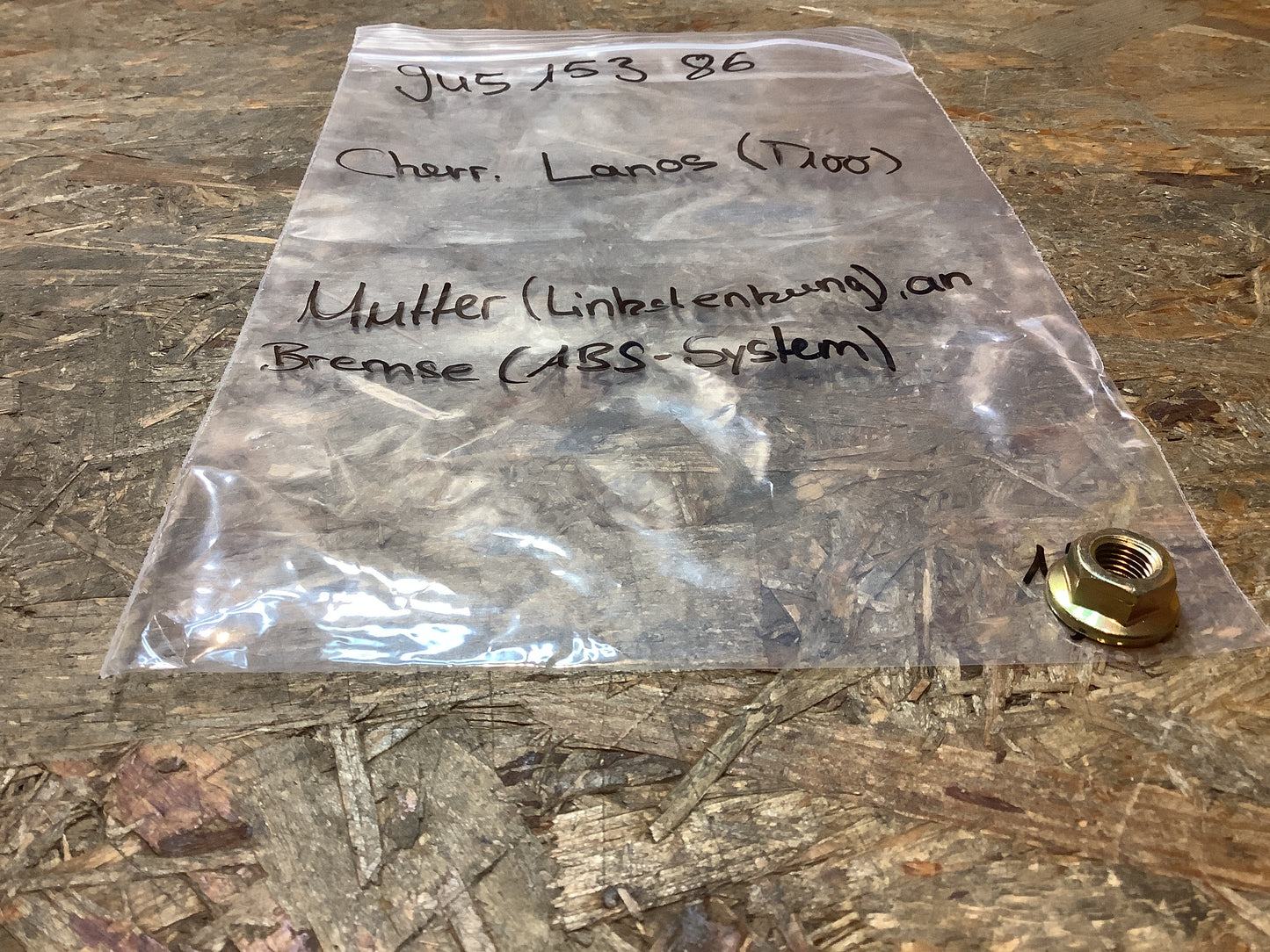 Chevrolet Lanos (T100) Mutter (linkslenkung) an Bremse (ABS-System) Original GM NEU