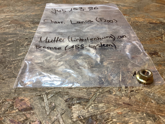 Chevrolet Lanos (T100) Mutter (linkslenkung) an Bremse (ABS-System) Original GM NEU