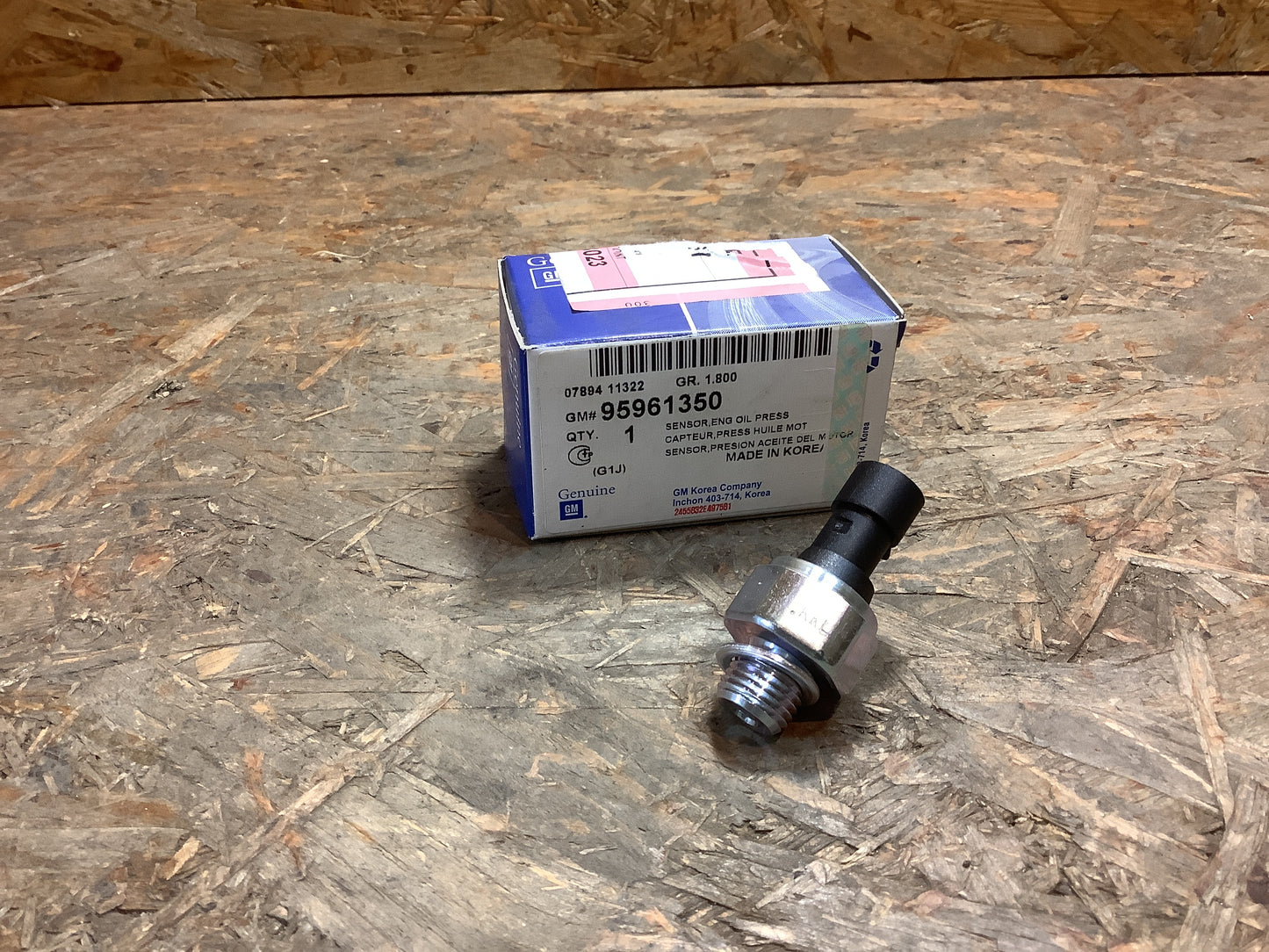 Chevrolet Aveo, Captiva, Cruze Öldruckschalter Original GM NEU