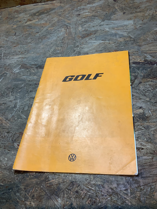 VW Golf Katalog August 1977