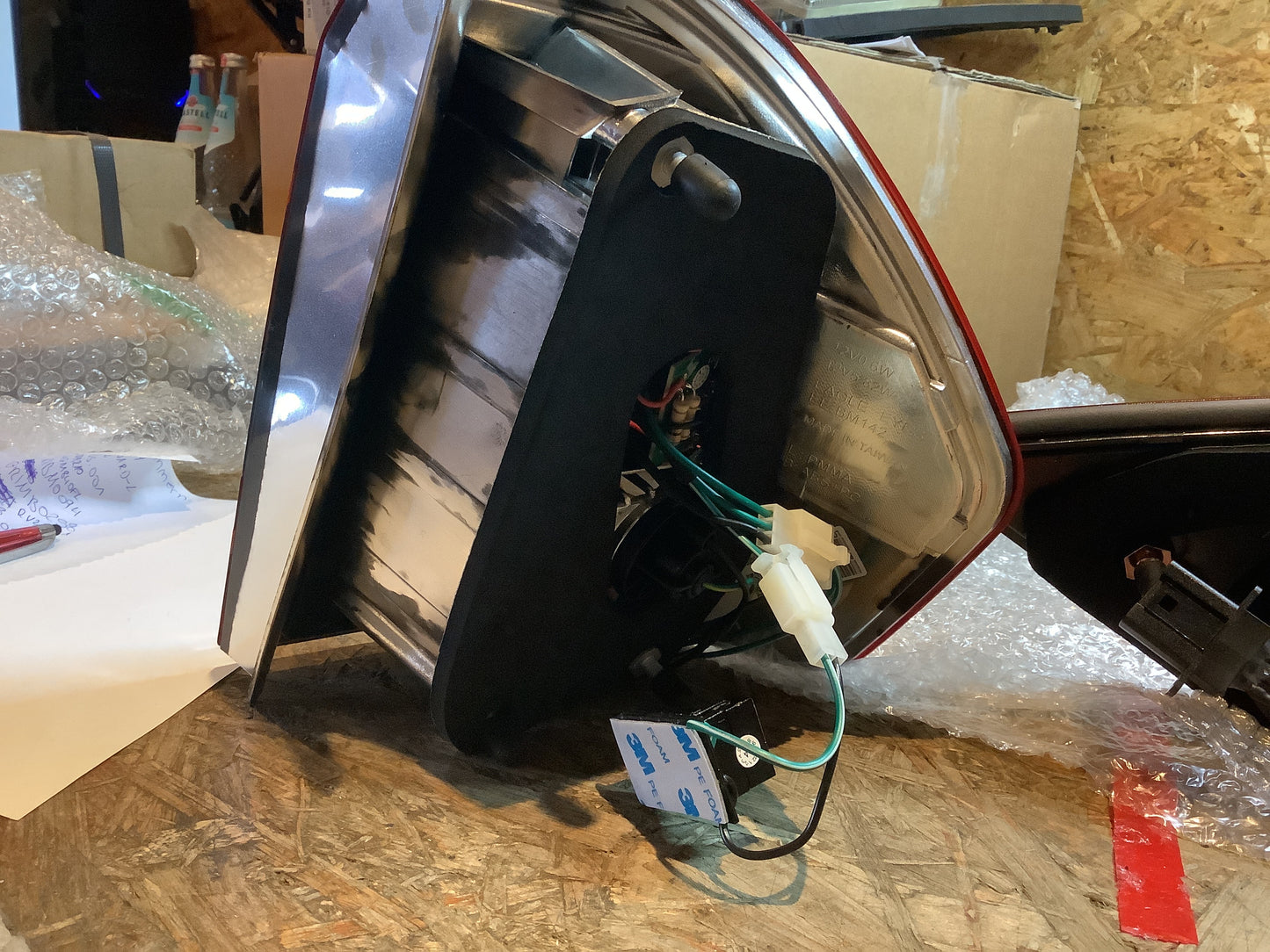 Tuning-Tec LED Rückleuchten für BMW X3 E83 01-06 rot/rauch