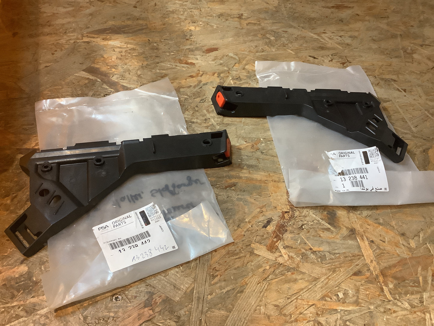 Insignia A / country Tourer / Sports Tourer Satz Halter Stoßfänger Original PSA Groupe NEU