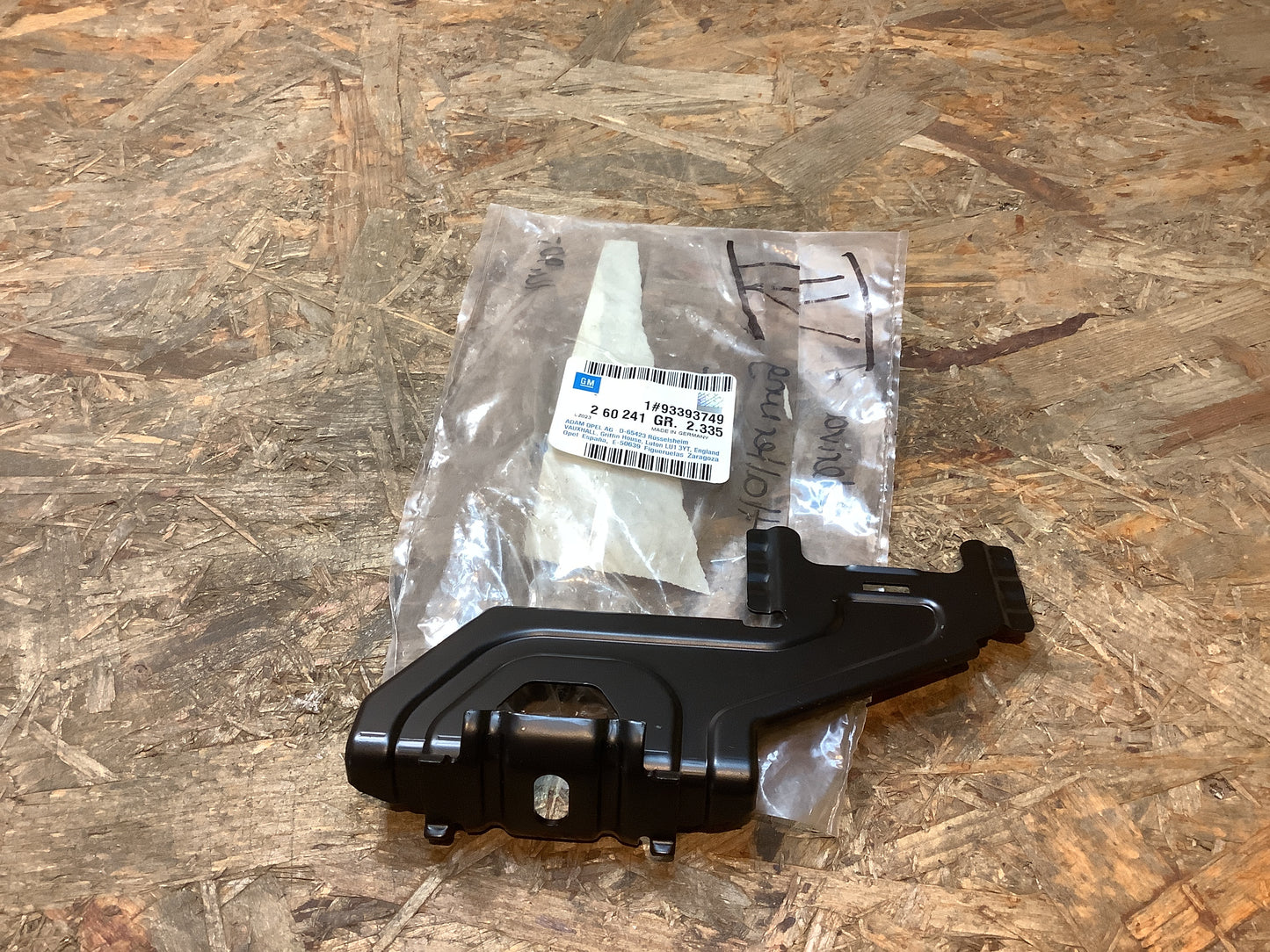 Meriva A Halterung, Batterie Original GM NEU