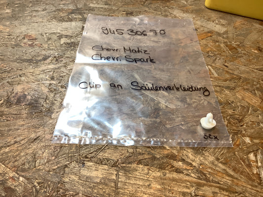 Chevrolet Matiz, Spark Clip an Säulenverkleidung Original GM NEU