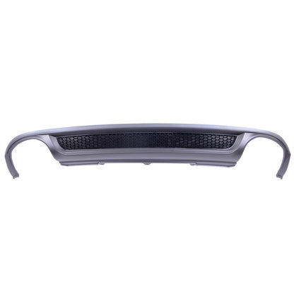 Heckstoßstange Diffusor Silbergrau passend für Audi A4 B8 8K 2007-2011
