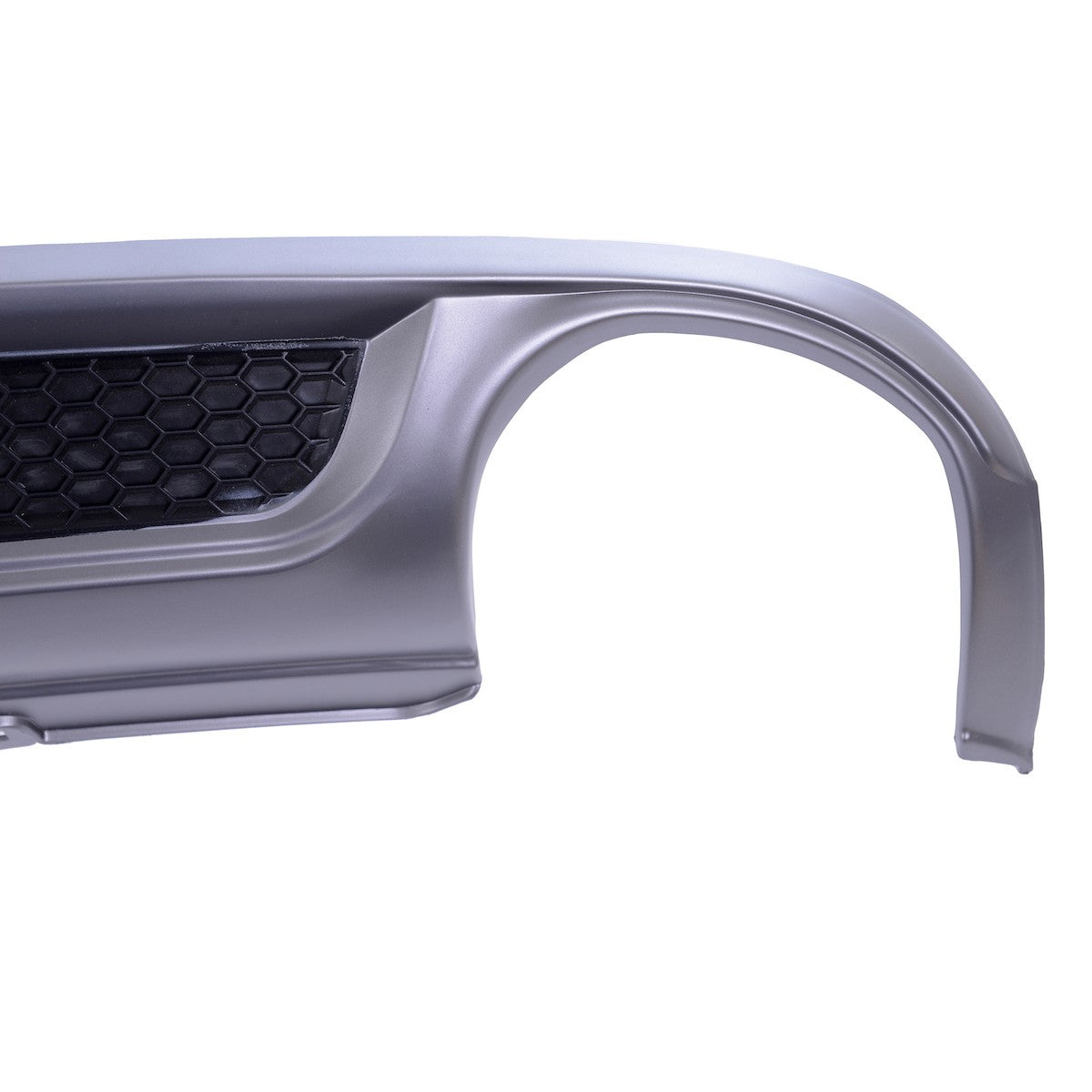 Heckstoßstange Diffusor Silbergrau passend für Audi A4 B8 8K 2007-2011