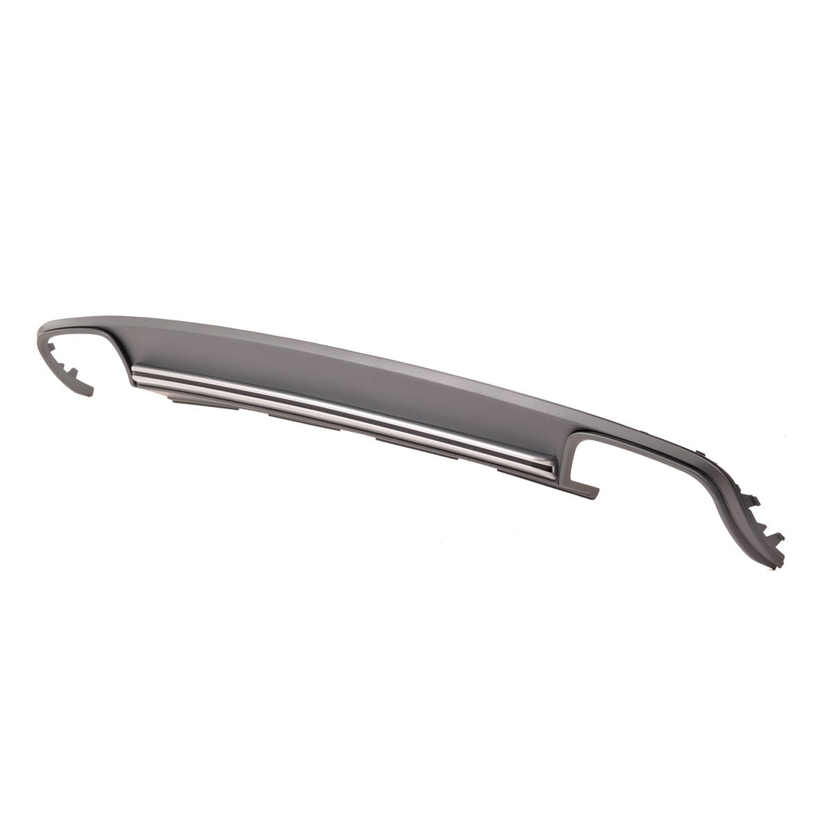 Heckdiffusor Silbergrau passend für Audi A4 B8 8K 2012-2015