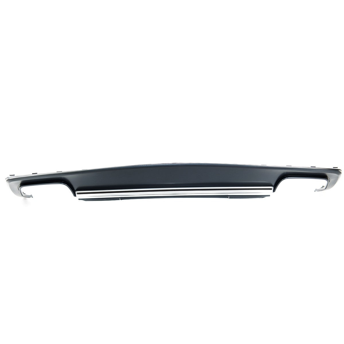 Heckstoßstange Diffusor Silbergrau passend für Audi A4 B8 8K 2012-2015