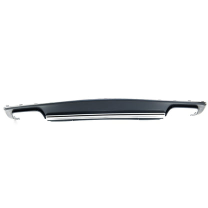 Heckstoßstange Diffusor Silbergrau passend für Audi A4 B8 8K 2012-2015