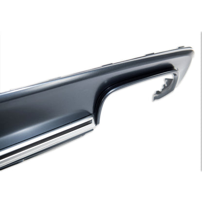 Heckstoßstange Diffusor Silbergrau passend für Audi A4 B8 8K 2012-2015