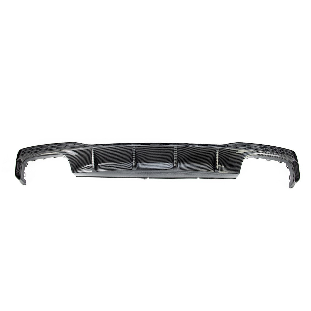 Heckdiffusor Grau & Chrom Auspuffendrohre passend für Audi A7 4K 2018-2024