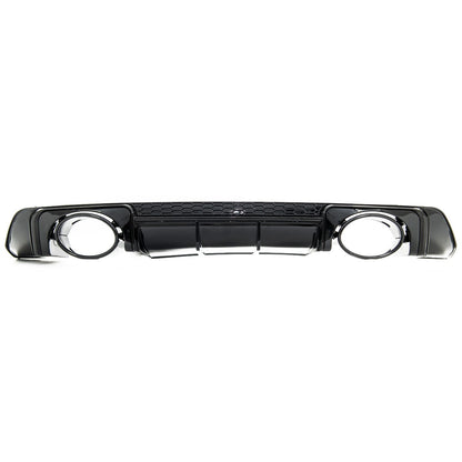 Heckstoßstange Diffusor Hochglanz Schwarz passend für Audi TT FV 8S 2014-2018
