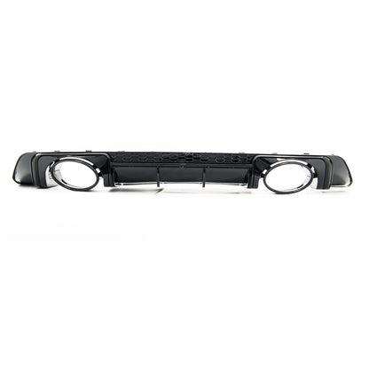 Heckstoßstange Diffusor Hochglanz Schwarz passend für Audi TT FV 8S 2014-2018