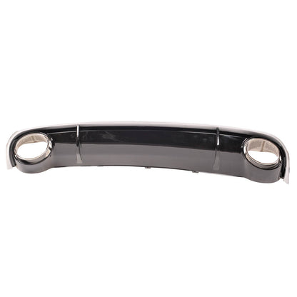 Heckdiffusor mit Rohren passend für Audi A4 B8 Limousine Avant 2008-2011