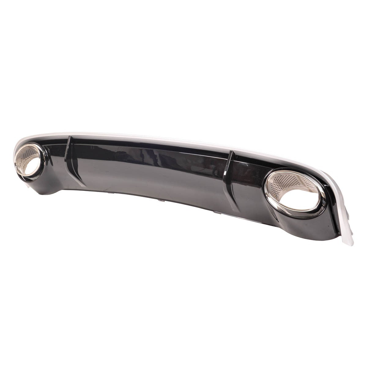 Heckdiffusor mit Rohren passend für Audi A4 B8 Limousine Avant 2008-2011