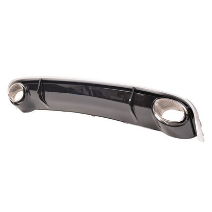 Heckdiffusor mit Rohren passend für Audi A4 B8 Limousine Avant 2008-2011