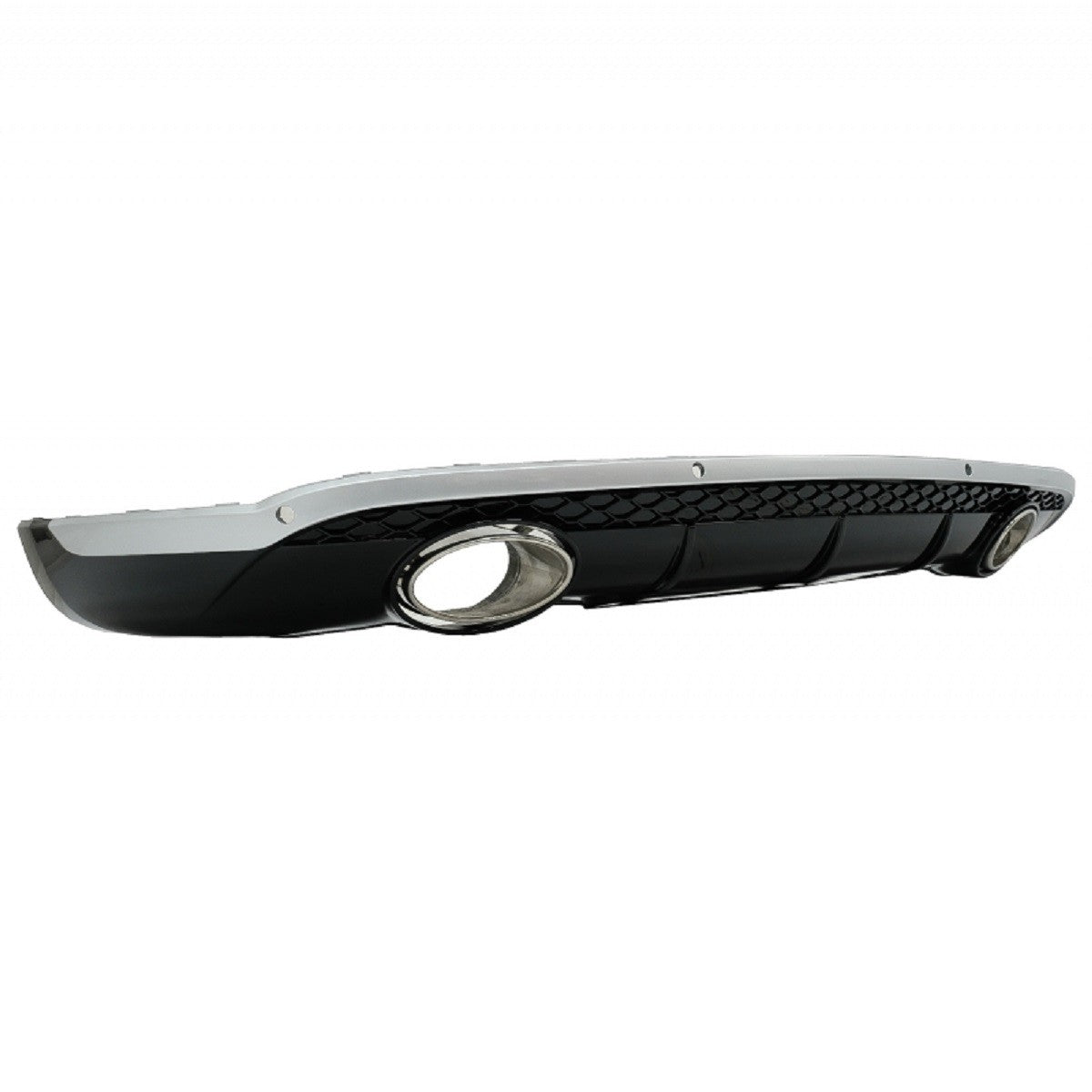 Heckstoßstange Diffusor mit Auspuffrohren passend für Audi Q5 8R 2013-2016