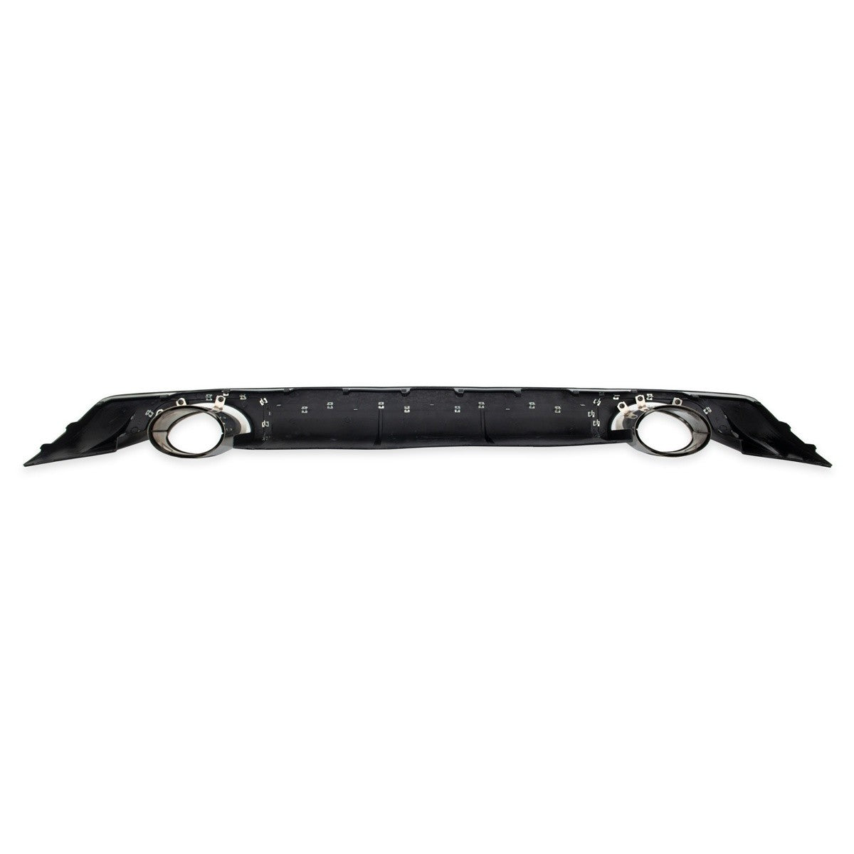 Heckdiffusor Silber & Hochglanz Schwarz passend für Audi A3 8V Sportback 2013-2015
