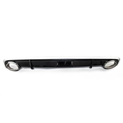 Heckstoßstange Diffusor passend für Audi A7 Sportback 2011-2015 Hochglanz Schwarz