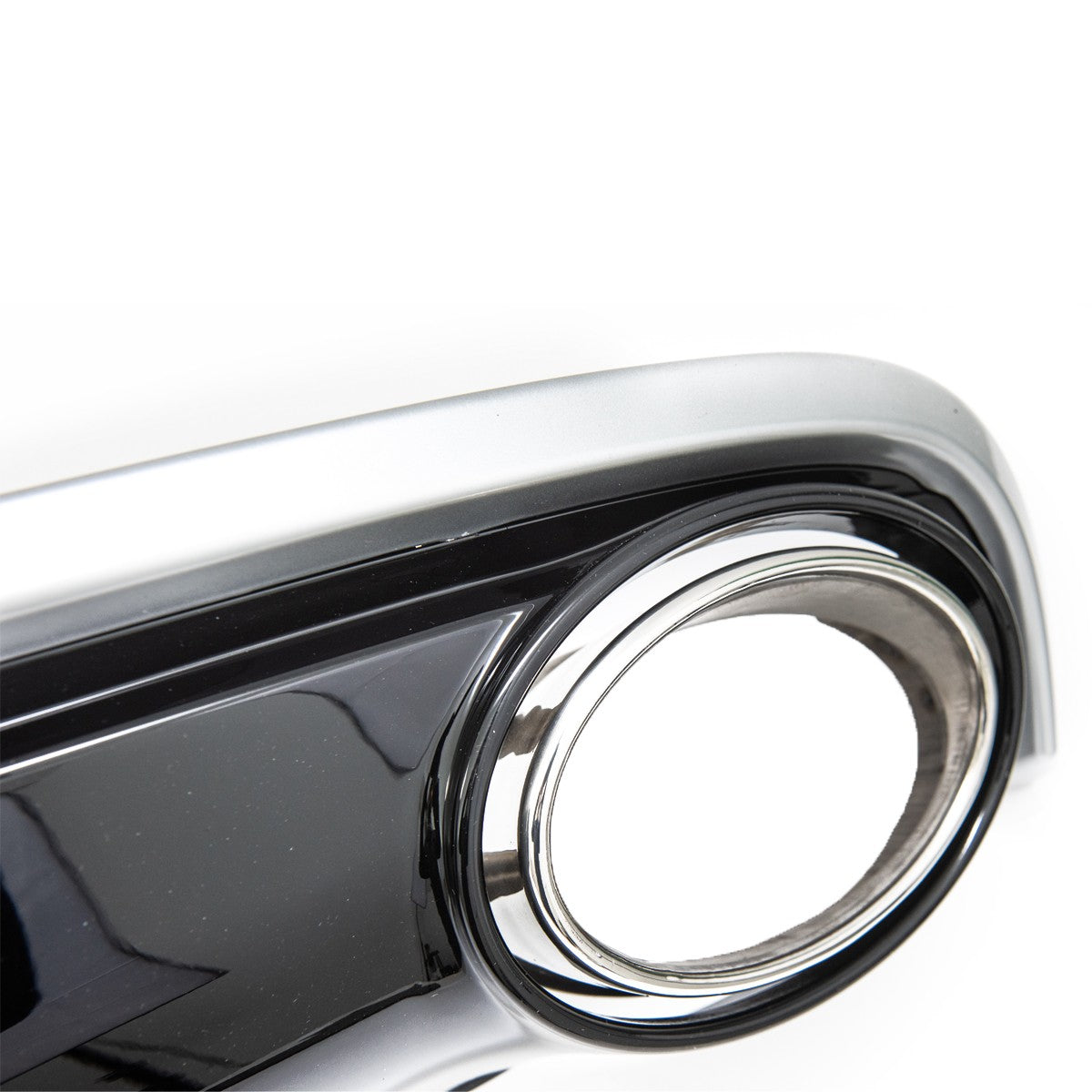 Heckstoßstange Diffusor passend für Audi A7 Sportback 2011-2015 Hochglanz Schwarz
