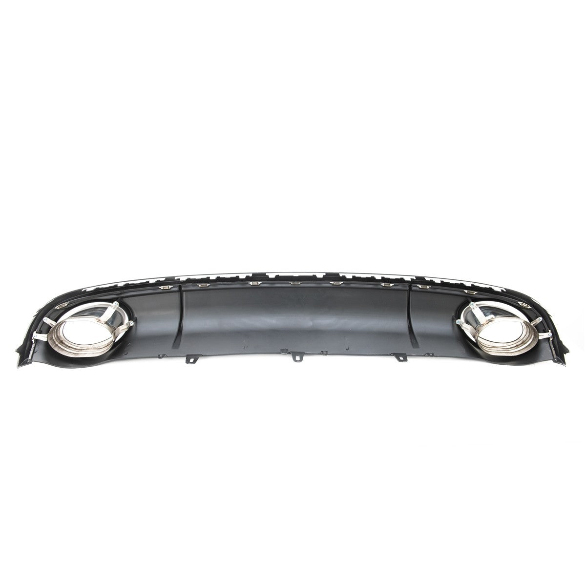 Heckstoßstange Diffusor passend für Audi A7 Sportback 2011-2015 Hochglanz Schwarz