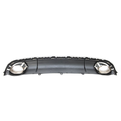 Heckstoßstange Diffusor passend für Audi A7 Sportback 2011-2015 Hochglanz Schwarz