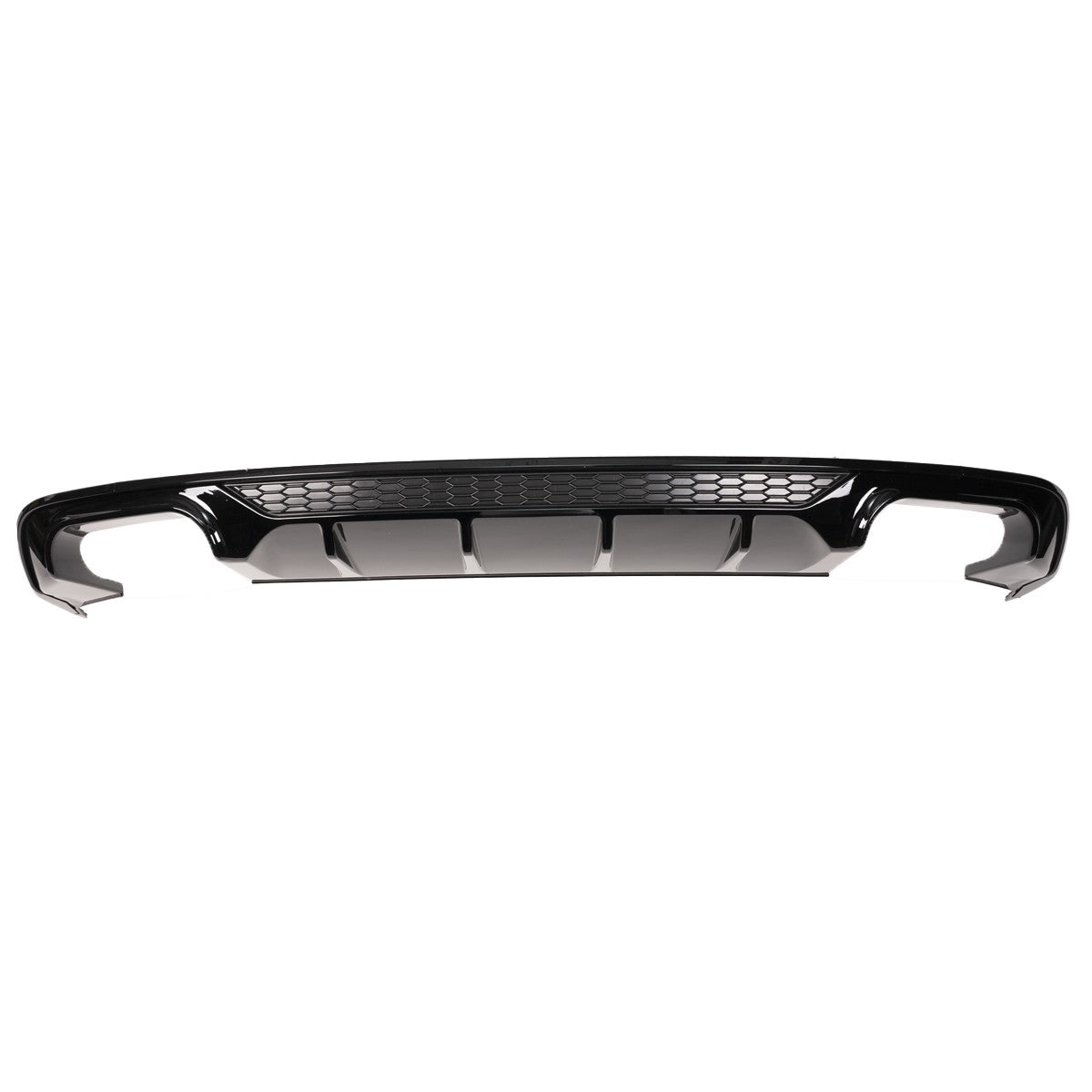Heckstoßstange Diffusor Hochglanz Schwarz passend für Audi A3 8V Limousine 2016-2019
