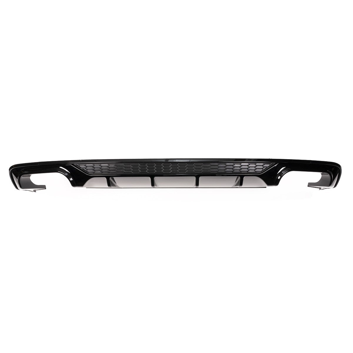 Heckstoßstange Diffusor Hochglanz Schwarz passend für Audi A3 8V Limousine 2016-2019
