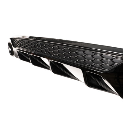 Heckstoßstange Diffusor Hochglanz Schwarz passend für Audi A3 8V Limousine 2016-2019