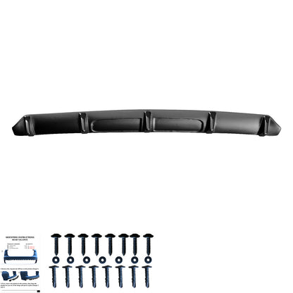 Heckstoßstange Diffusor Hochglanz Schwarz passend für Audi SQ5 / Q5 S-Line Mk2 2017-2020