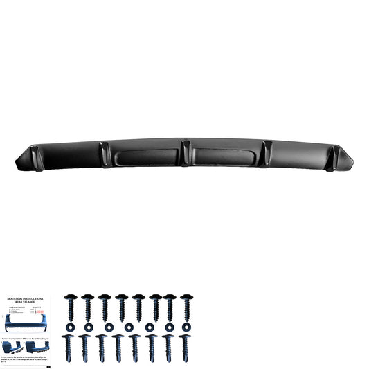 Heckstoßstange Diffusor Hochglanz Schwarz passend für Audi SQ5 / Q5 S-Line Mk2 2017-2020