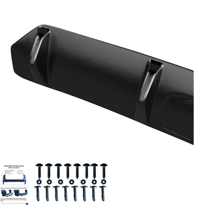 Heckstoßstange Diffusor Hochglanz Schwarz passend für Audi SQ5 / Q5 S-Line Mk2 2017-2020