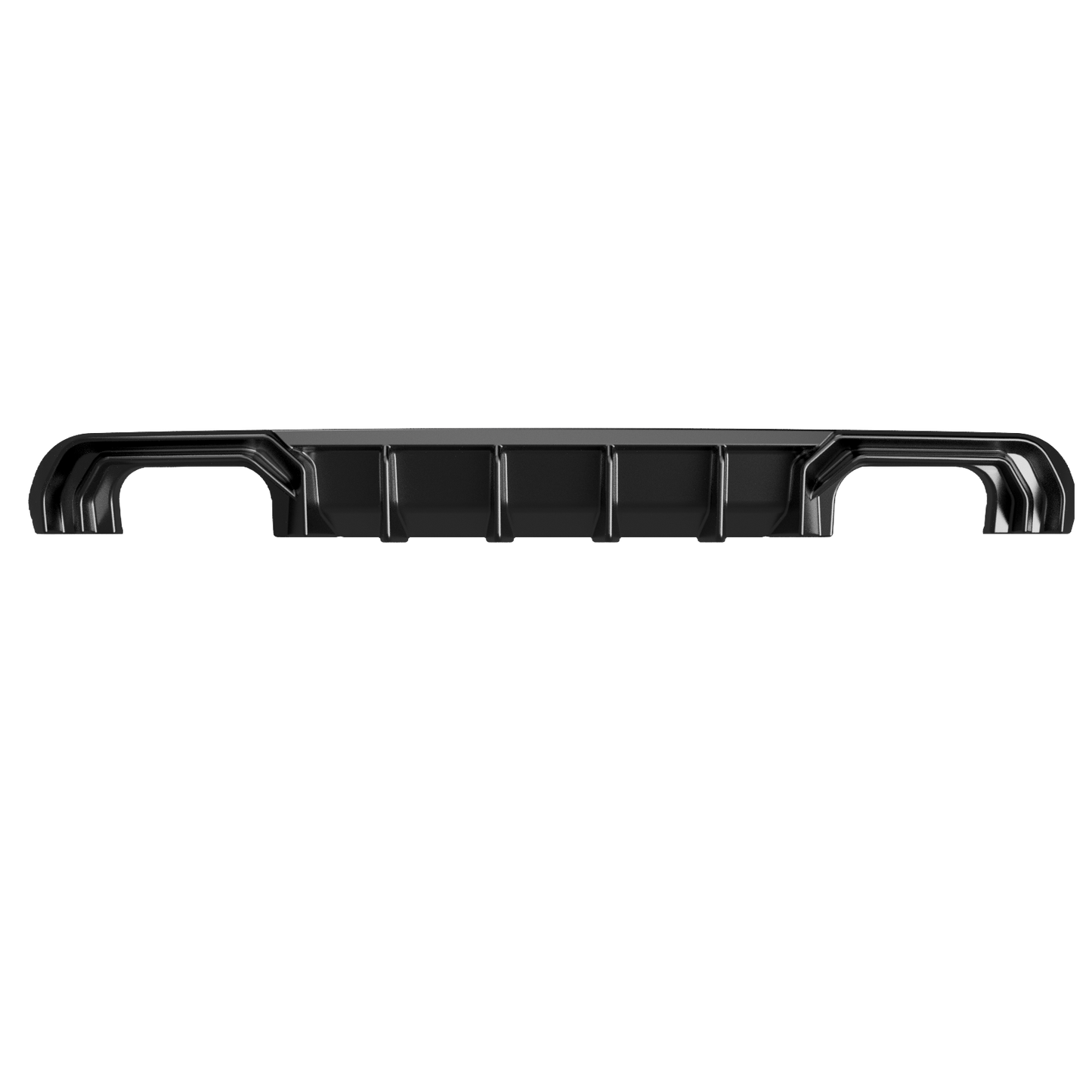 Heckdiffusor passend für Audi S3 Sportback 8V 2013-2016 Hochglanz Schwarz